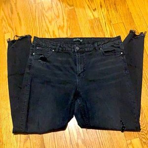 Primark Ripped black jeans